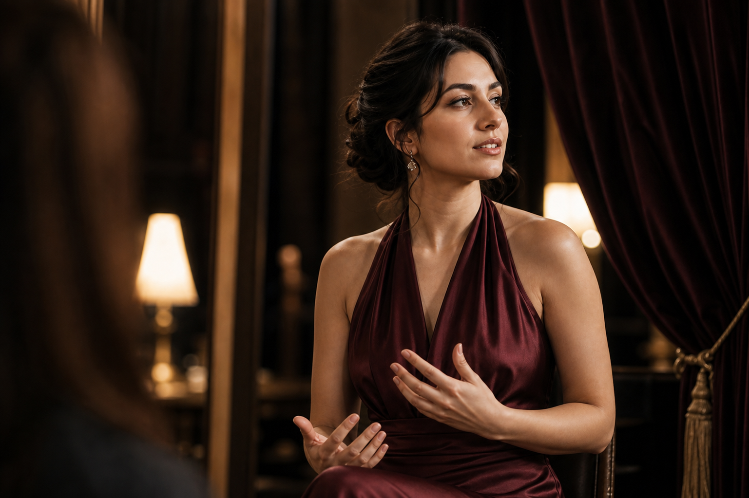 Backstage interview with Léonie Hart